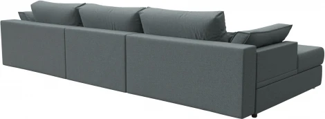 Диван угловой Пекин Long угол левый Лига Диванов (Рогожка) арт.122941L