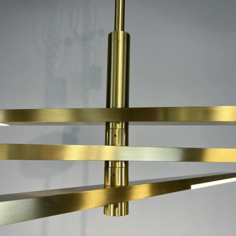 Потолочная люстра на штанге Orton На 3 D96 Gold Imperiumloft 241024-26 (241024-26) (LED, 220V)