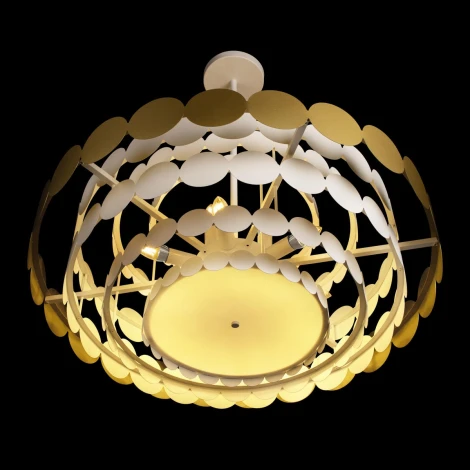 Потолочная люстра на штанге Loft It Juicy 10310/M Gold (220V, круглые)