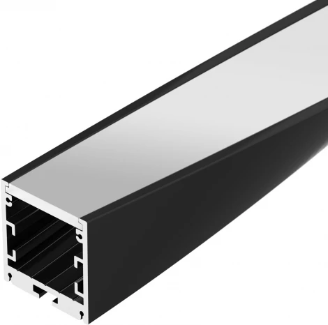 Профиль SL-ARC-3535-TWIST90R-400 BLACK (Алюминий) 032682 Arlight
