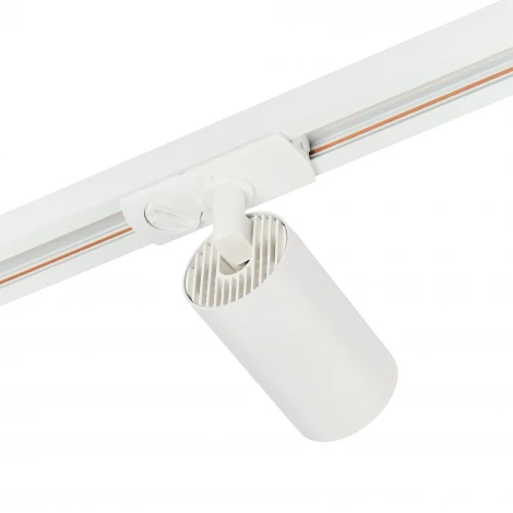 Трековый однофазный светильник 35W 220V однофазный MyFar Бим MT0120-GU10-W