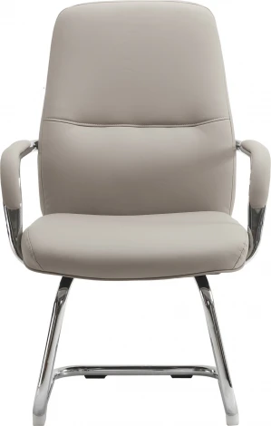 Кресло для посетителей Everprof Vesta CF Экокожа Бежевый