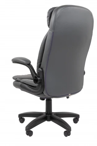 Офисное кресло Chairman 533 Россия экокожа серый