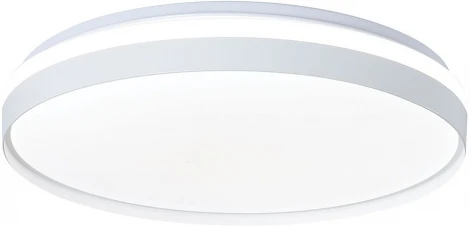 Светодиодный управляемый светильник круглый Feron AL6230 “Simple matte” 48072 80W 3000К-6500K белый (пульт управления)