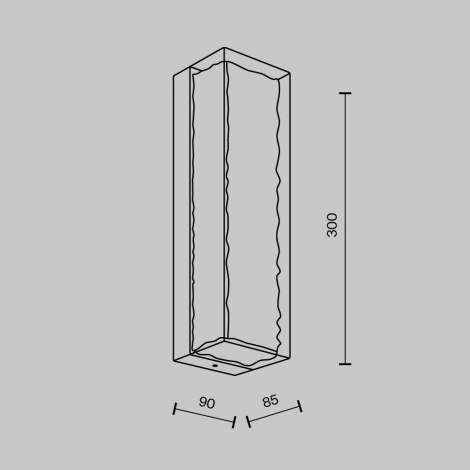 Бра светодиодное с регулировкой цветовой температуры Modelux MODESTYLE MS.9020.300 BS