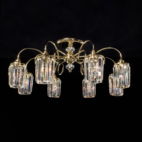 Потолочная люстра Citilux Синди CL330182 (220V, хрусталь)