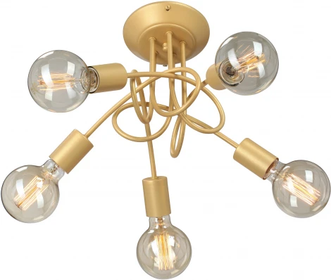 Потолочная люстра на штанге V3727-8/5PL Vitaluce