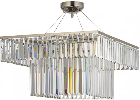 Подвесная люстра Arti Lampadari Enio E 1.5.50.100 NP (220V, хрусталь, на тросе)