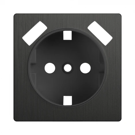 Накладка для розетки USB (графит рифленый) Werkel W1179504 (a050746)