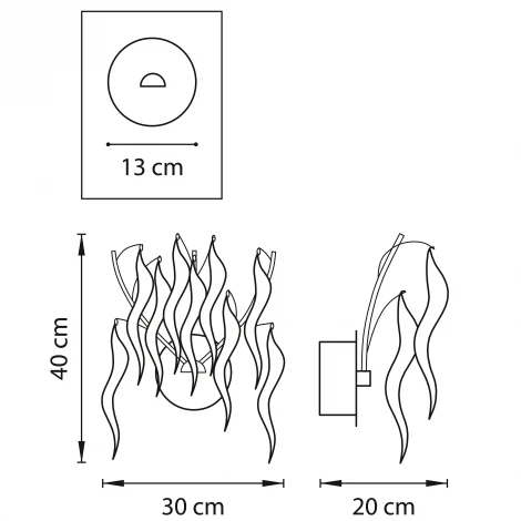 Бра Lightstar Mocco 792634 (12V)