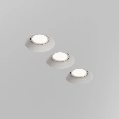 Встраиваемый светильник Maytoni Intro DL110-GU10-W (220V, круглые)