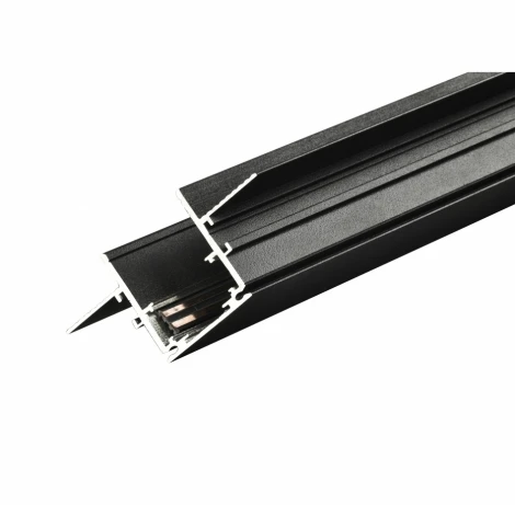 Шинопровод под гипсокартон магнитный встраиваемый iLedex Vision48/22 4822-65/48-1000-BK