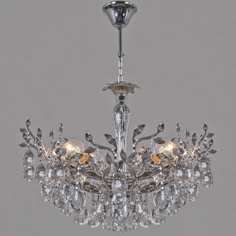 Подвесная люстра хрустальная Reluce 02474-0.4-08A