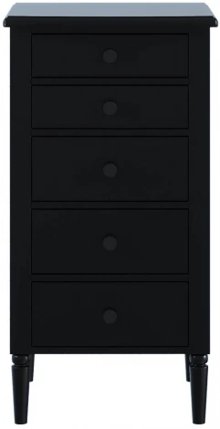 Комод Blues ОГОГО Обстановочка! (ЛДСП,МДФ/Черный) арт.924475