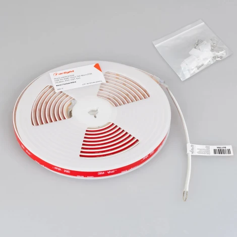 Светодиодная лента герметичная COB-PS-X480-12mm 24V Warm2700 (15 W/m, IP67, TWP100, 5m) (Arlight, -) 041784(1)