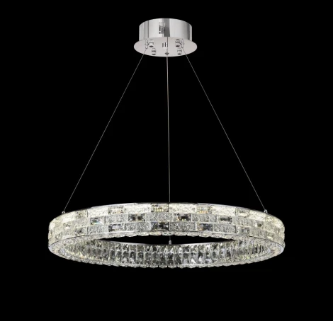 Подвесная люстра Fluorite Festo FL1052-10P (LED, 220V, на тросе, кольцо)