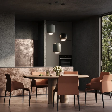 Подвесной светильник светодиодный Maytoni Brio MOD466PL-L12B3K