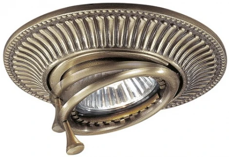 Встраиваемый точечный светильник Reccagni Angelo 1081 SP 1082 Bronzo (220V)