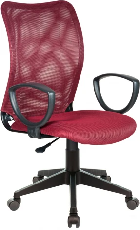 Кресло Бюрократ CH-599AXSN темно-бордовый TW-06N сиденье темно-бордовый TW-13N крестовина пластик