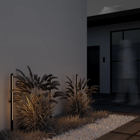 Наземный уличный грунтовый светильник Maytoni Pole O440FL-L12GF3K