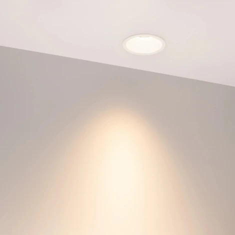 Встраиваемый точечный светильник MS-HARBOR-R82-10W Warm3000 (WH, 36 deg, 230V) (Arlight, IP20 Металл) 048265 (LED)