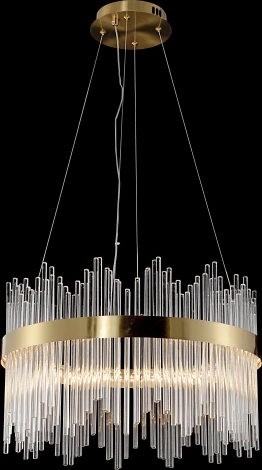 Подвесная люстра светодиодная Rivoli Gwen 6192-201 3000-6300К 112 Вт с пультом