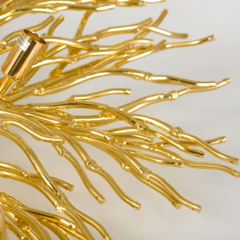 Подвесная люстра Lussole Mesa LSP-8851 (220V, хрусталь, на тросе, ветки)