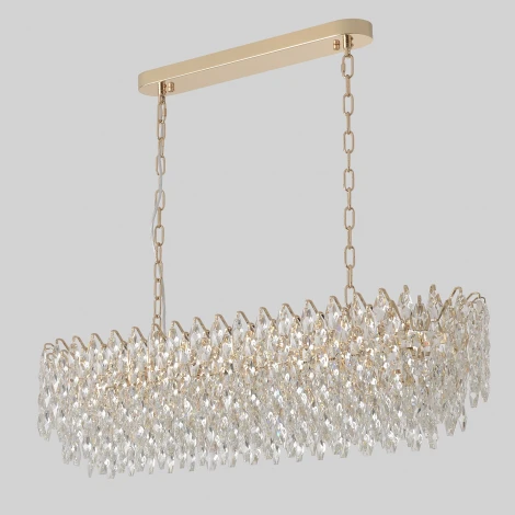 Подвесная люстра хрусталь на цепи Crystal Lux Hedonist HEDONIST SP17 (220V)