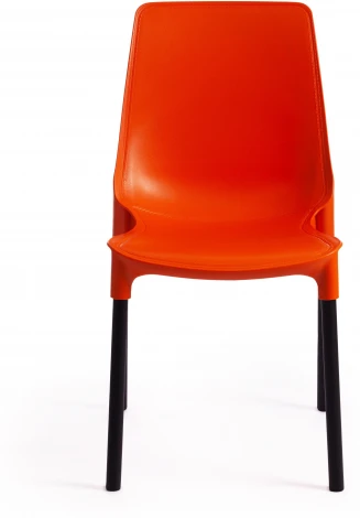 Стул GENIUS (mod 75) / 2 шт. в упаковке Tetchair (Металл,Пластик/Черный) арт.24500