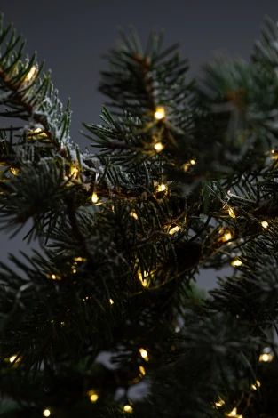 Садовая гирлянда светодиодная на солнечной батарее Нить теплый свет 21,9 м ЭРА ERASF22-18