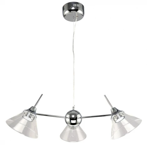 Подвесная люстра Максисвет Модерн 2-5161-3-CR LED