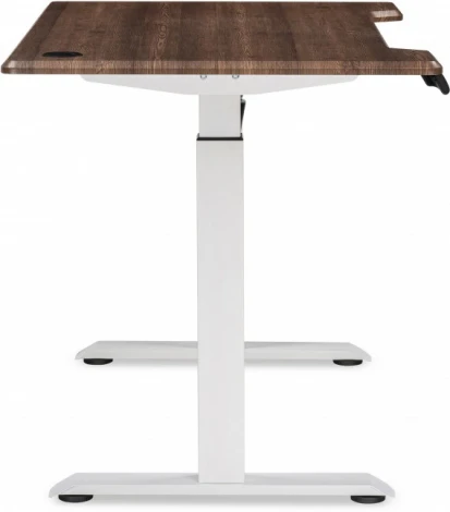 Компьютерный стол Маркос с механизмом подъема 120 (Маркос с механизмом подъема 120х75х75 орех кантри / белый) Notta арт.578401