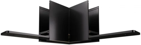 Угол-соединитель L-образный для подвесного/накладного/встраиваемого магнитного шинопровода Donolux Magic track L corner DLMB Sp (24V)