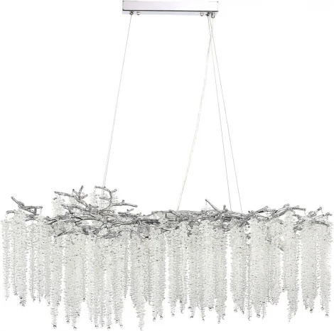 Подвесная люстра хрустальная Stilfort Eiva 2167/09/06PL (220V, на тросе, ветки)