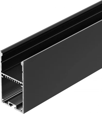 Профиль LINE-S-3667-2000 BLACK (Arlight, Алюминий) 042901