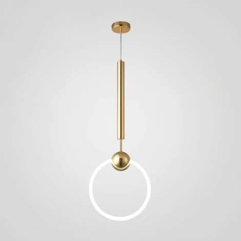 Подвесной светильник Ring L D30 Золото ImperiumLoft Ring01 (178407-26) (LED, 220V, на проводе, кольцо)