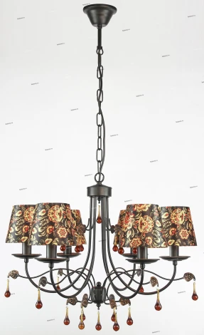 Подвесная люстра Arte Lamp Moscow A6106LM-6BK
