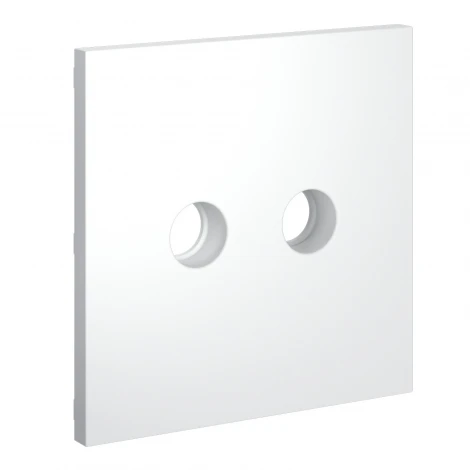 Накладка для розетки телевизионной оконечной TV+SAT Voltum S70 VLS001602 (белый матовый)