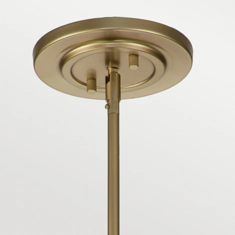 Потолочная люстра на штанге Feiss Fusion FE-FUSION-P-L-PNBR (220V, круглые)