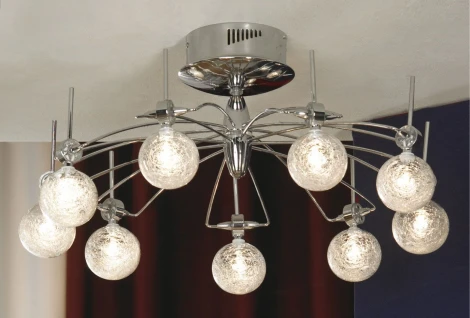 Потолочная люстра Lussole Ragnatela LSA-2507-09