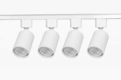 Трековая система однофазная в сборе ЭРА TR70-SET4-GU10-WH