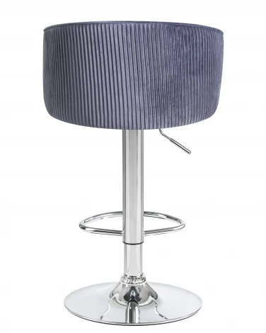 Стул барный DARCY (серый велюр (1922-19))