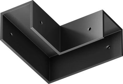 Соединитель угловой для профиля черный Maytoni Elasity IP O-TR001-AC90