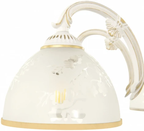 Подвесная люстра Arte Milano AM349737 349737/6 WT+G (220V, на цепи)