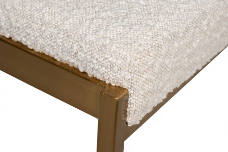 GY-08216 Стул барный, букле бежевый/матовое золото 50*55*85см Garda Decor