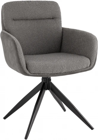 Стул обеденный Stool Group Waldo серый с серой экокожей УТ000037121