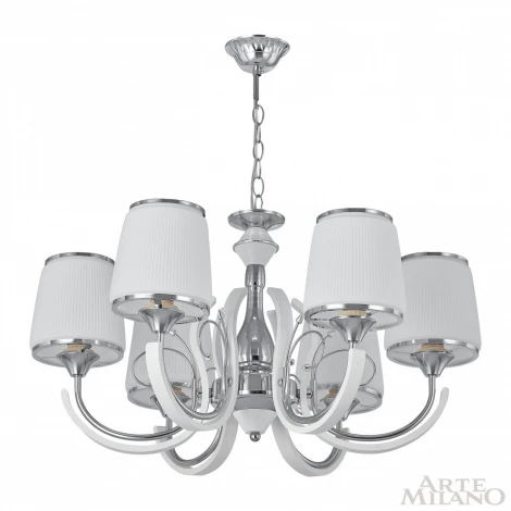 Подвесная люстра Arte Milano Florentia-9247 309247/6 Wh/Ni (220V, на цепи)