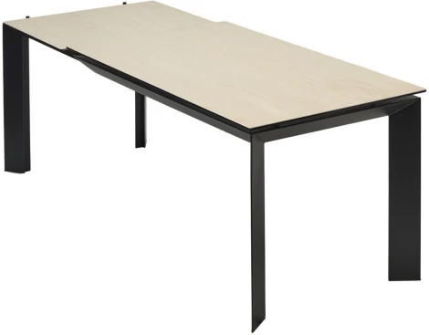 Стол CREMONA 140 TL-142, испанская керамика/ черный каркас, ®DISAUR