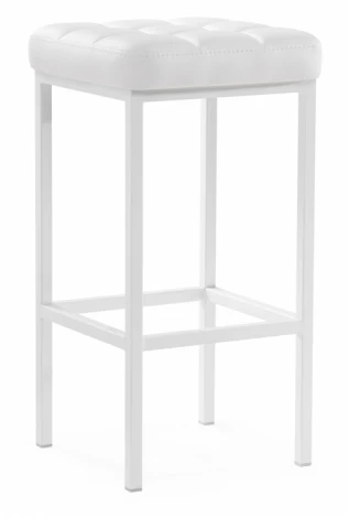 Барный стул Woodville Лофт линкольн белый / белый матовый 507429
