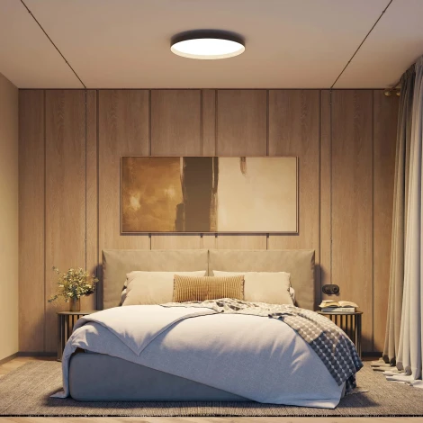 Потолочный светильник светодиодный SP-ESTELY-R800-60W Warm2700 (BK, 80 deg, 230V, TRIAC) (Arlight, IP20 Металл) 055589